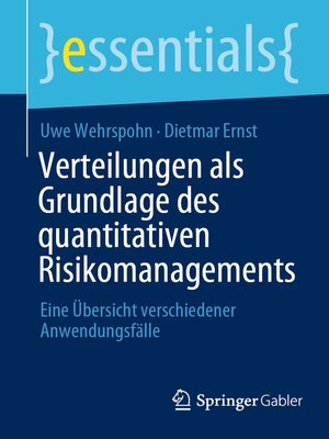 cover image of Verteilungen als Grundlage des quantitativen Risikomanagements